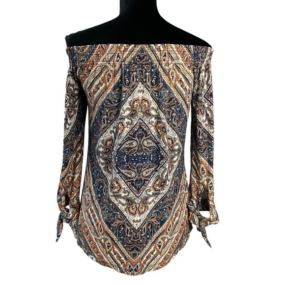 DANIEL Rainn Maiella Off The Shoulder Knit Top Medium - Picture 3 of 11